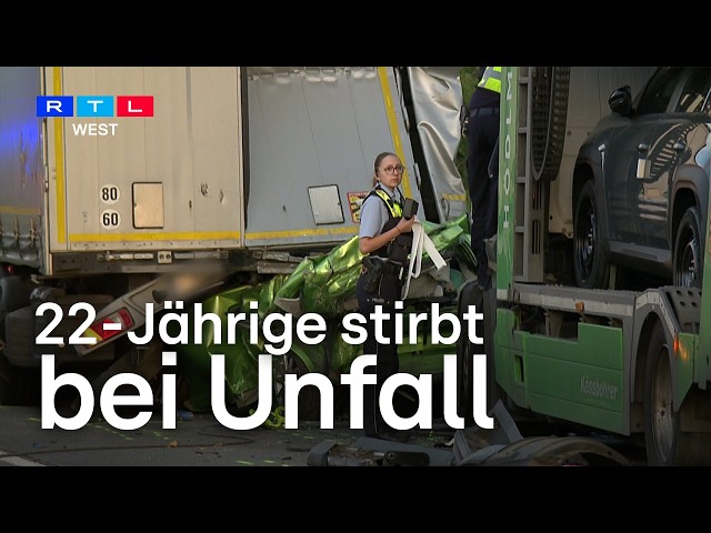 22-Jährige stirbt bei schwerem Laster-Unfall auf der A4 bei Köln | RTL WEST