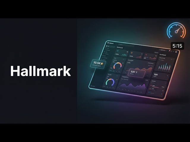 Master Hallmark in 8 Minutes (10k+ GitHub stars)
