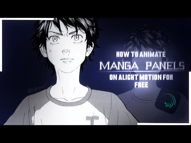 How to animate MANGA PANELS on Alight Motion for FREE | Tutorial | Ibis Paint X & Alight Motion *ೃ༄