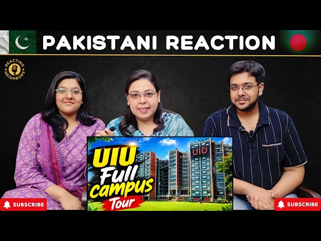 Pakistanis React to United International University - UIU Campus Complete Tour !!