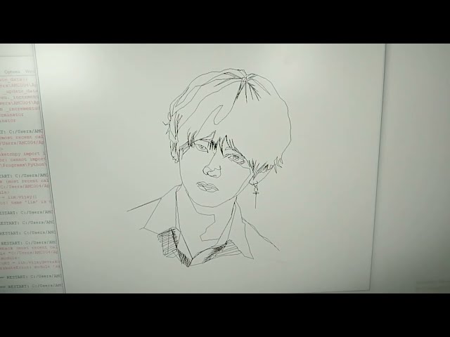 Draw BTS using python 😎