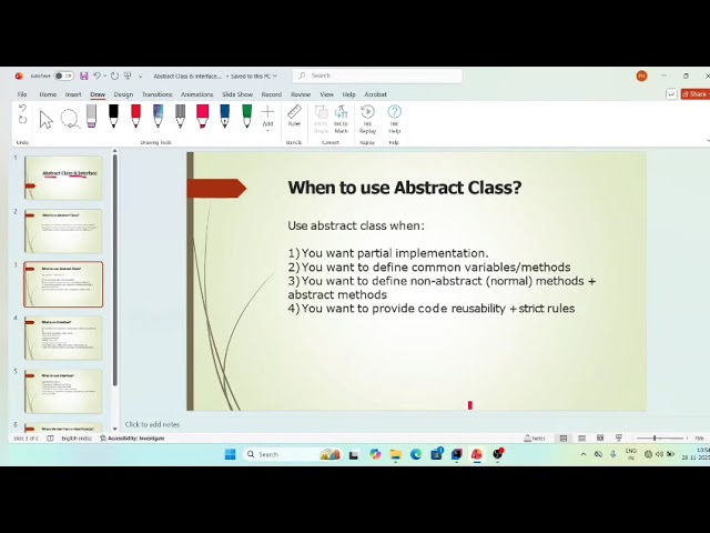 Abstract Class & Interface — Easiest Explanation!