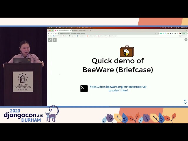 Let's build a BeeWare app that uses Django with Cheuk Ting Ho