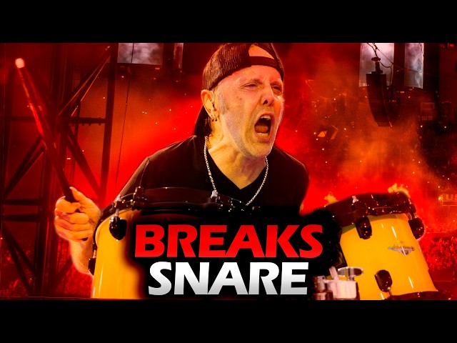 LARS ULRICH SNARE BREAKS DURING SONG LIVE (2026) #METALLICA