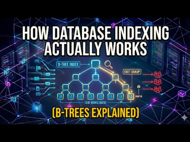 How Database Indexing Actually Works (B-Trees)