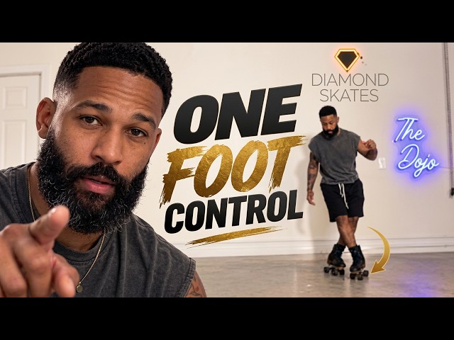 How to Improve Your Balance on Roller Skates | Weight Transfer & One-Foot Control