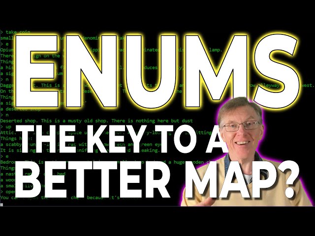 Enums (Enumerated Constants) With Dictionaries (Complete Course in Adventure Game Programming)