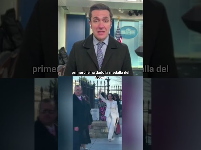 🔴The doors of the White House open for María Corina Machado, received by Donald Trump