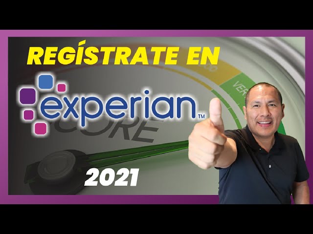 How to create a free Experian account? - Jehison Saenz
