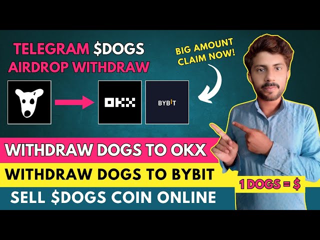 How to Withdraw DOGS to OKX or ByBit | Telegram DOGs Coin Withdrawal Without Gas Fee | DOGs Airdrop
