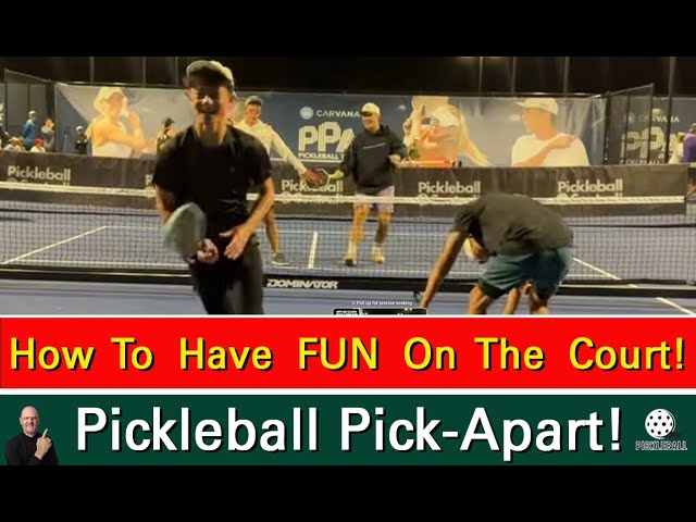 Pickleball Fun! Players Can’t Stop Laughing!
