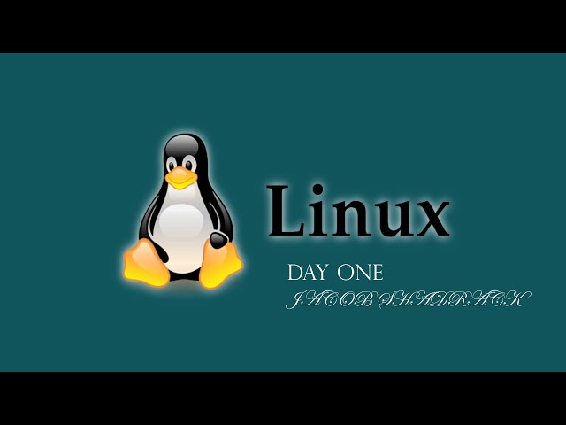LINUX TUTORIAL LECTURE DAY TWO
