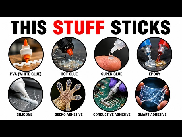Every Type of Glue Explained (The Science of Sticking)