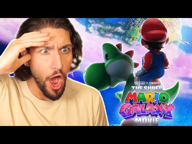 YOSHI IS FINALLY REAL - MARIO GALAXY MOVIE | Gamecage Reacts