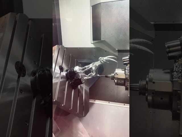 5 axis CNC machining a DEER on a DMG MORI!!