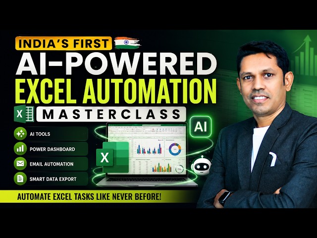 India's First AI-Powered Excel Automation Tool | Complete Masterclass