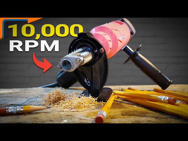 I Made the World's Fastest Pencil Sharpener