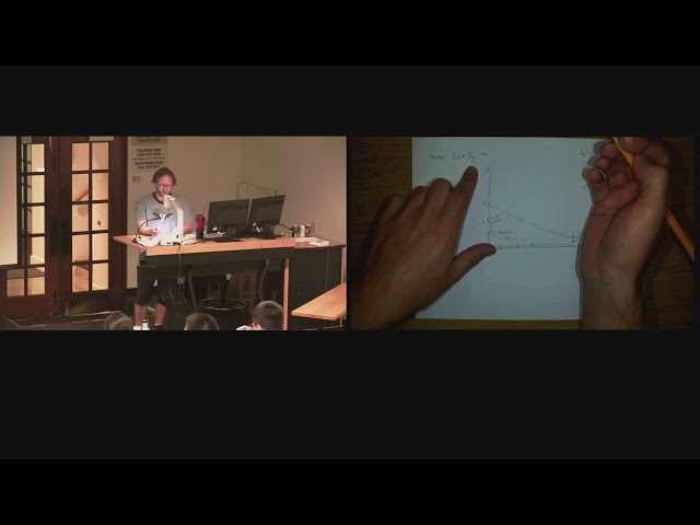 Lecture: Linear Programming, Huffman Coding (2019/07/23)