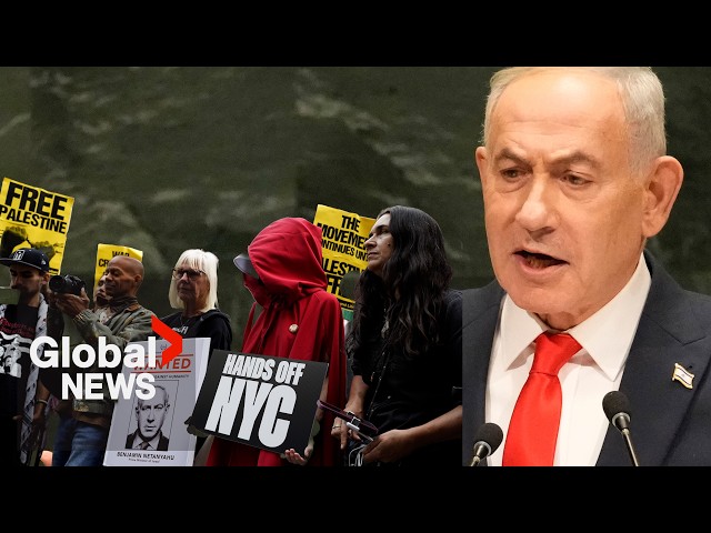 UN delegates walk out before Netanyahu speech where he called IDF “the most moral army in the world”