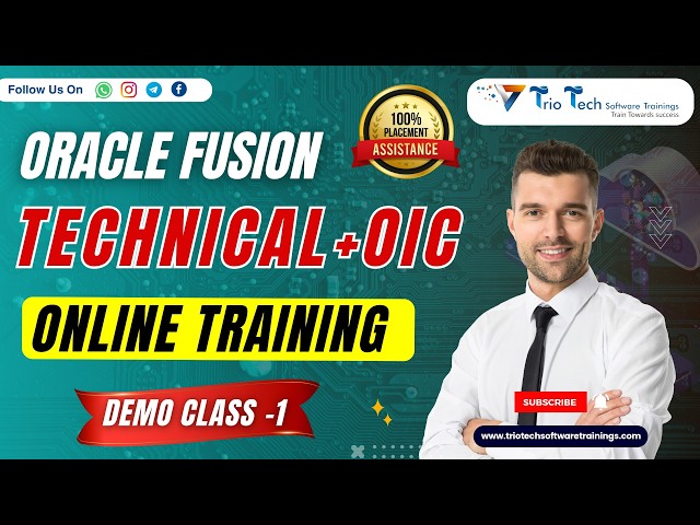 Oracle Fusion Technical & OIC Demo 1| Build High-Paying Career With Technical & OIC