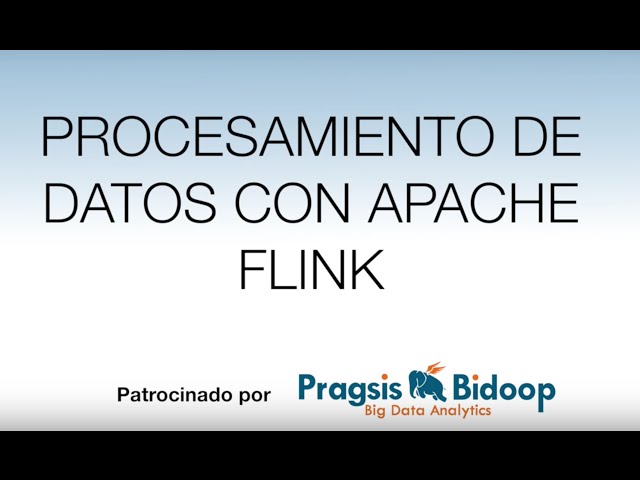 Procesamiento de datos con Apache Flink