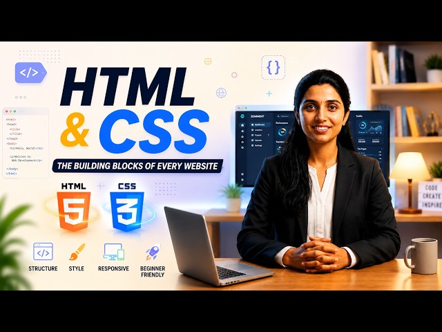 HTML & CSS Explained Simply | Beginner to Pro