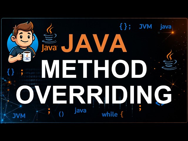 74 - Method Overriding in Java | Runtime Polymorphism Explained with Easy Examples