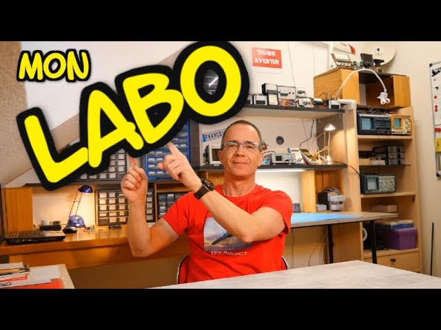 LABO/STUDIO d'un YOUTUBEUR - LES COULISSES de THONAIN