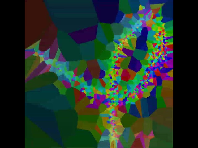 Generative Audiovisual System VI [Voronoi]
