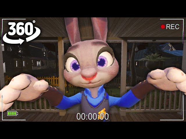 Judy Hopps in YOUR HOUSE | Zootopia2 360° VR Animation