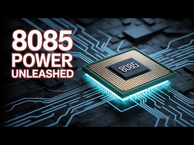 8085 Microprocessor Explained 🔥 | Architecture, Pins, Instructions, Programs & History in 15 Minutes
