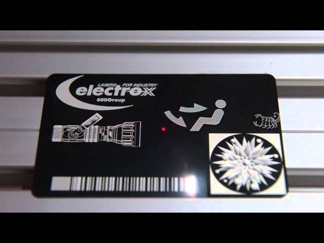 Electrox EMS200 with Scorpion Rapide Laser Etcher