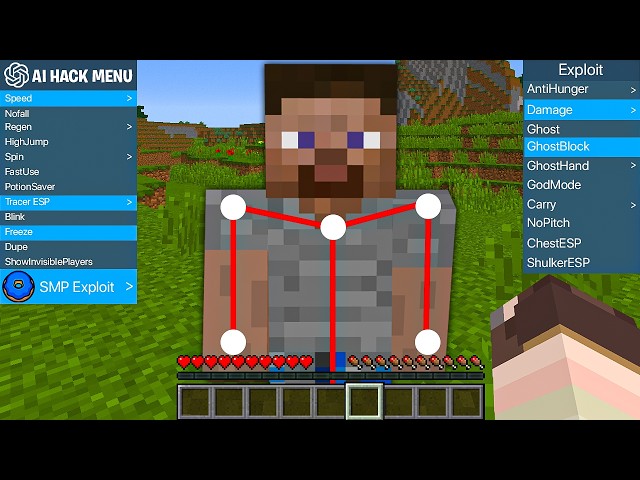 Using AI to Make Minecraft Hacks (again)
