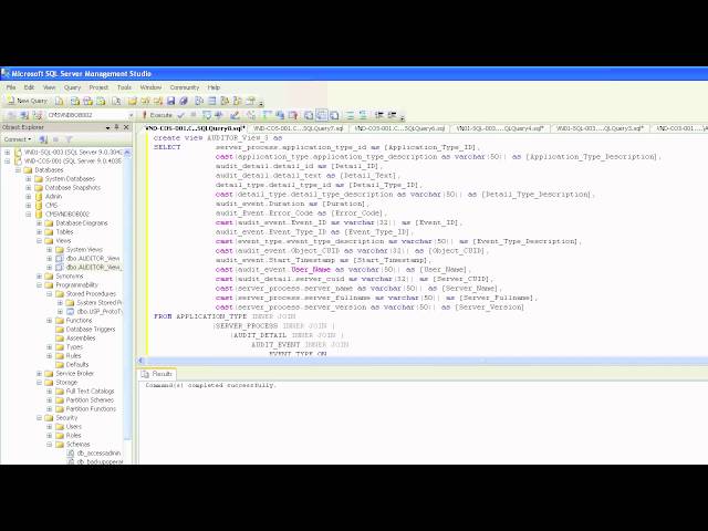 Business Objects XI R2 - AUDITOR Part 2: VIEW