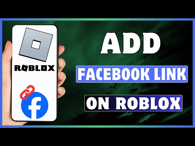 How To Link Facebook To Roblox Profile | Add Facebook Link On Roblox