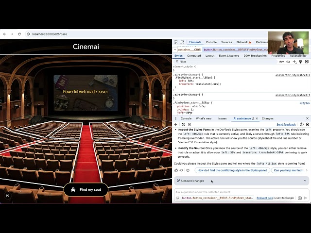 Introducing "Ask AI" across Chrome DevTools + save changes directly to your source code!