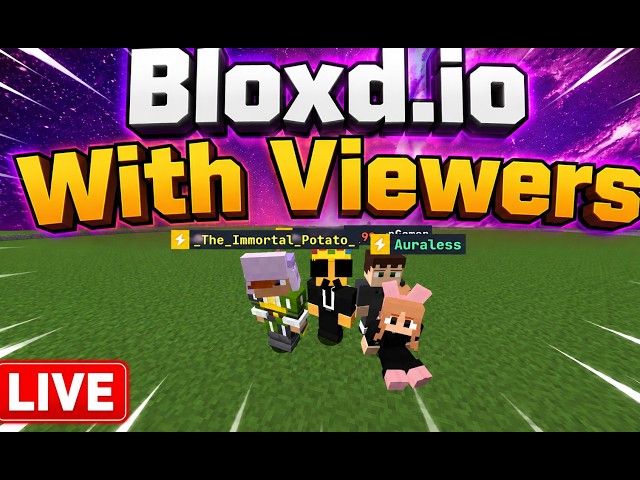 🔴Bloxd.io Live with Viewers🔴 ft. @modoxbloxd🔥🔥🔥🔥 (party code: CAT)👀🔥🔥🔴
