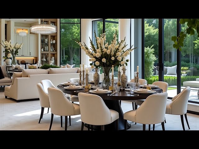 Minimalist Dining Table Shapes & Materials for 2026 Dining Room Design Trends | Home Interior Design