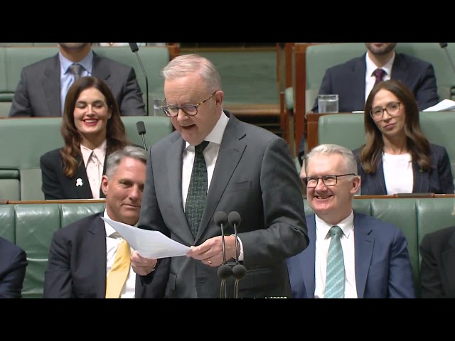 26/03/2026 House of Representatives Question Time