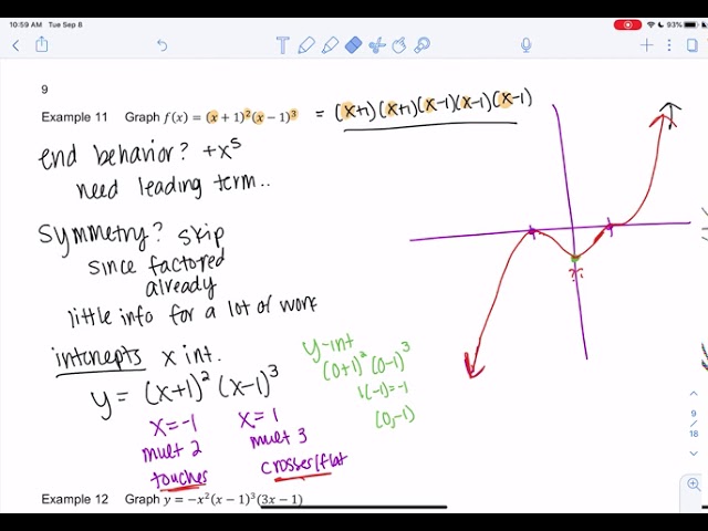 Math. 20 section. 3.1 examples 10-12