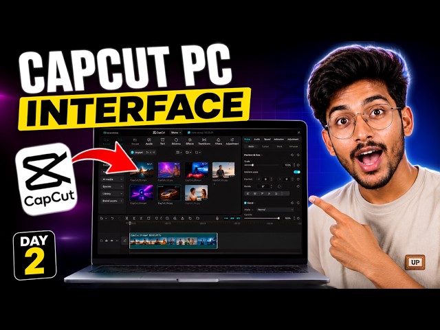 CapCut PC Interface Explained | Complete Beginner Guide (2026)