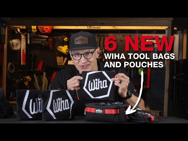 6 NEW Wiha Tool Bags & Pouches | New Tool Storage for 2026