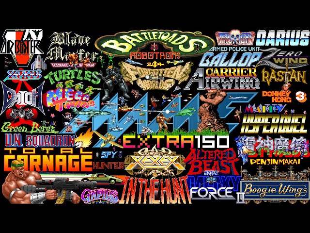 Mame/Arcade Extra 150 Games