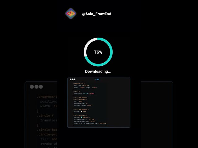Create a CSS Loader Animation - Tutorial