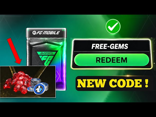 NEW REDEEM CODE 🎁 FREE GEMS + Points  ! FC MOBILE 26