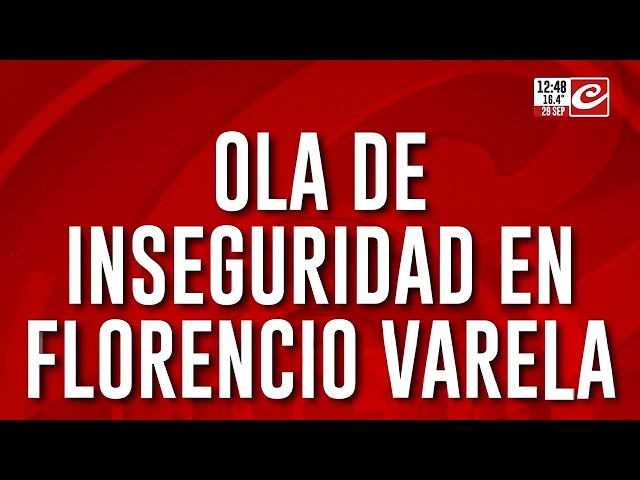 Wave of insecurity in Florencio Varela: threats, pressure, and intimidation to collect debts