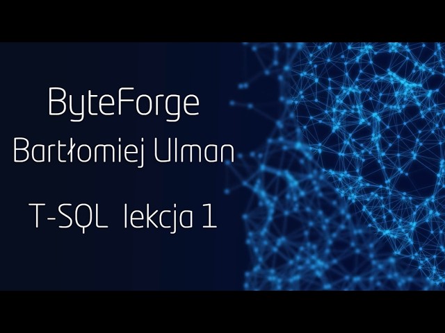 T-SQL od praktyka - Lekcja 01 - Instalacja środowiska bazodanowego
