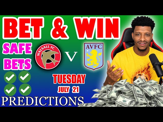 FOOTBALL PREDICTIONS TODAY 21/07/2026 SOCCER PREDICTIONS TODAY | BETTING TIPS, Best picks