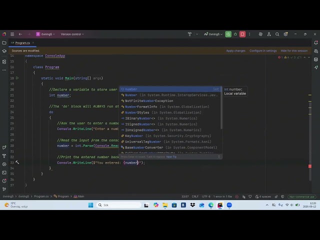 C# Do-While Loop Tutorial for Beginners