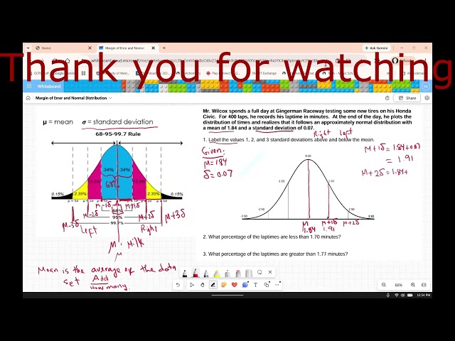 Statistics: Confidence Interval & Normal Distribution Part 1